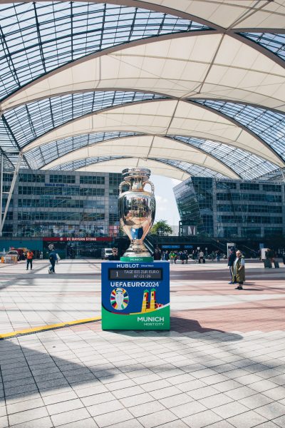 Hublot UEFA EURO 2024 Countdown Clock in Munich Hublot UEFA EURO 2024 Countdown Clock in Munich