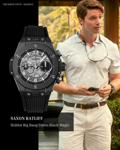 Saxon Ratliff – Hublot Big Bang Unico Black Magic