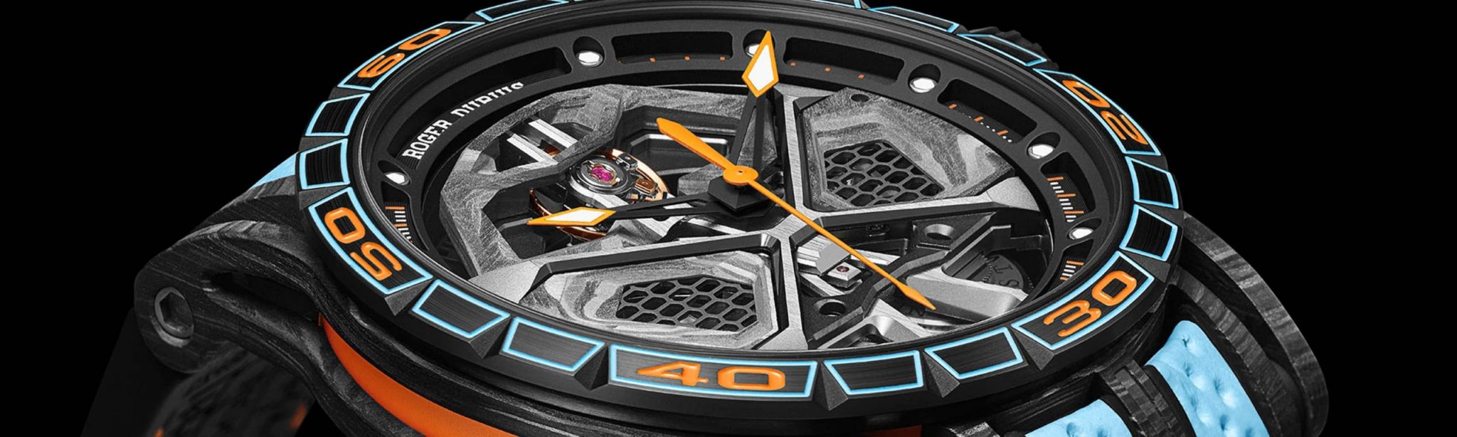 Roger Dubuis Excalibur Spider Huracán STO Carbon 45mm: Supercar on Your Wrist