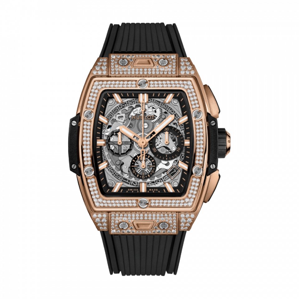 SPIRIT OF BIG BANG KING GOLD PAVÉ 42 MM