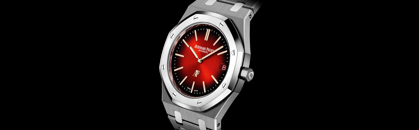 The New Audemars Piguet Royal Oak Jumbo Extra-Thin 16202XT is Made of Titanium and BMG