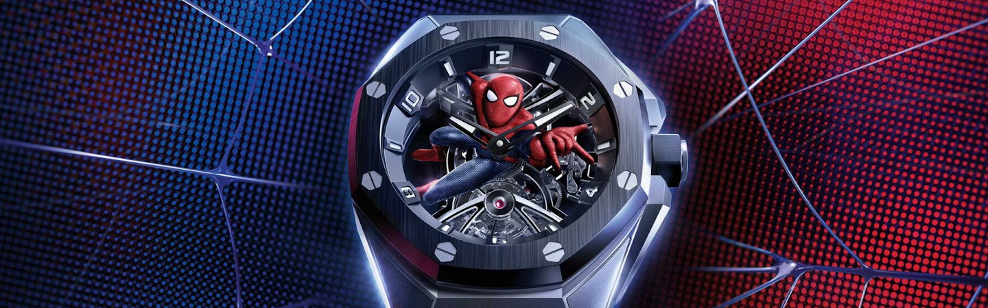 Spider Power on Your Wrist: Audemars Piguet Royal Oak Concept Tourbillon “Spider-Man”