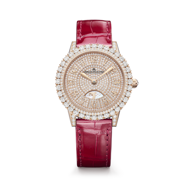 Aside from the sparkle the watch also features a dainty day night indicator at 6 oclock