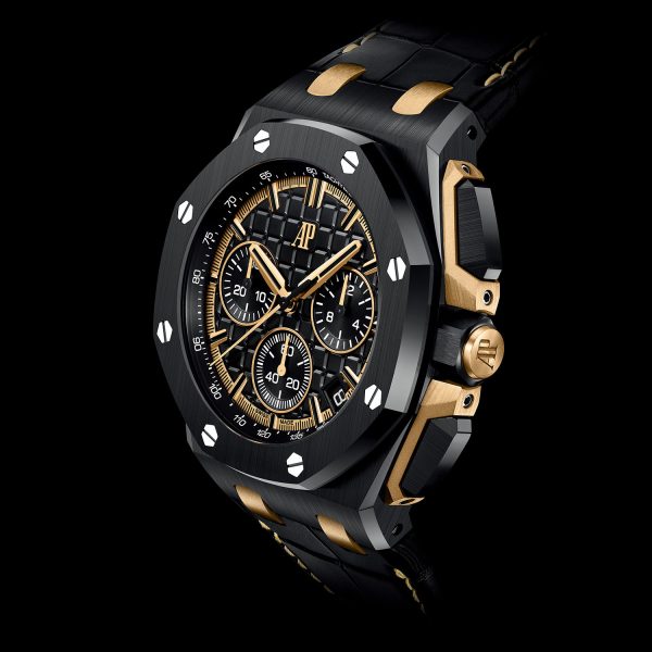 Audemars Piguet Royal Oak Offshore Selfwinding Chronograph 43mm Black Ceramic and Yellow Gold 26420CE 4 Audemars Piguet Royal Oak Offshore Selfwinding Chronograph 43mm Black Ceramic and Yellow Gold 26420CE 4