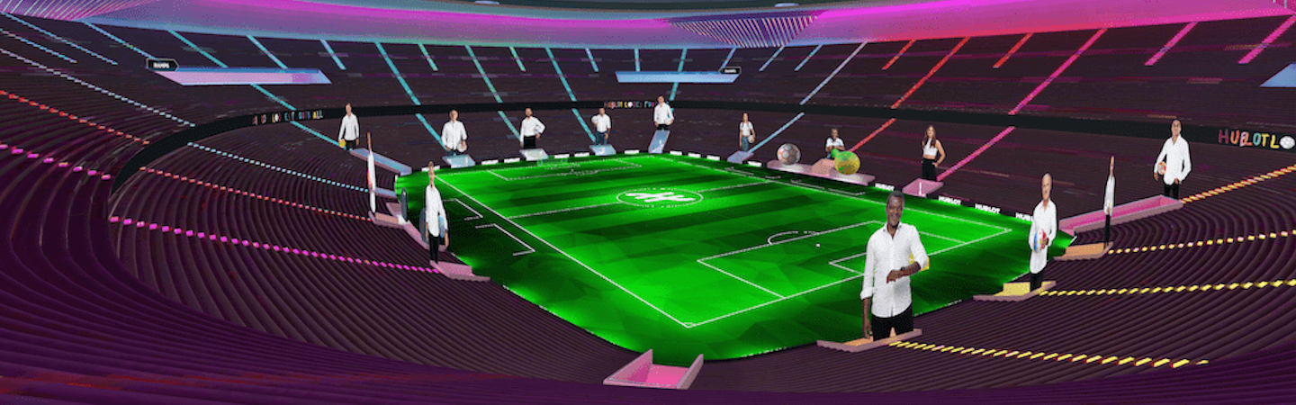 Hublot Loves Football Stadium in Metaverse Universe