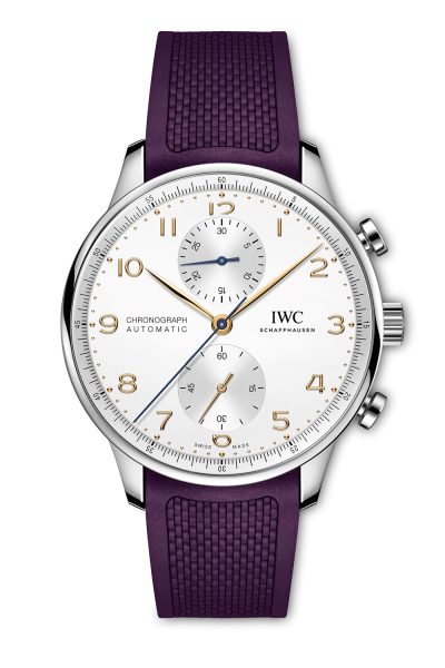 IWC Portugieser Chronograph 3716 new rubber straps 2023 IW371604 IWC Portugieser Chronograph 3716 new rubber straps 2023 IW371604