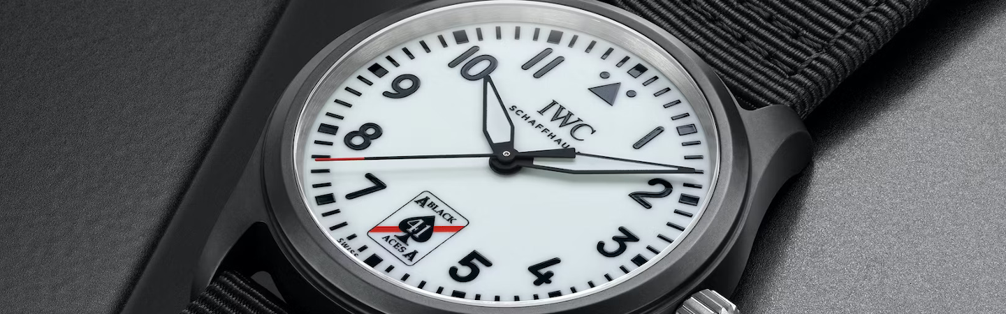 IWC Pilot’s Watch Automatic 41 Black Aces Will Shine Bright on Your Wrist