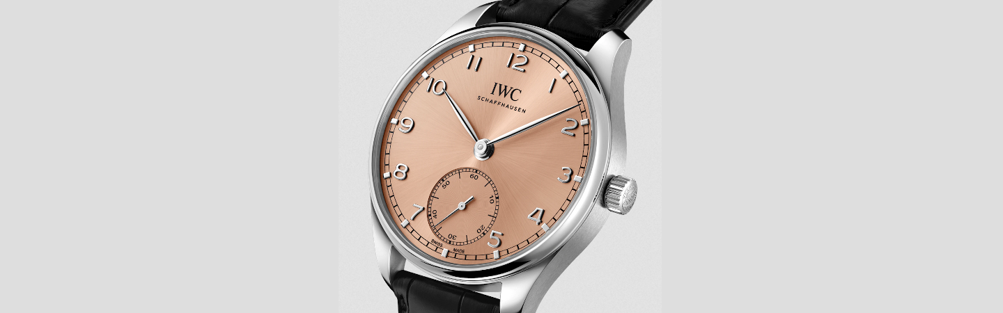 IWC Portugieser Automatic Now Comes with Salmon Dial