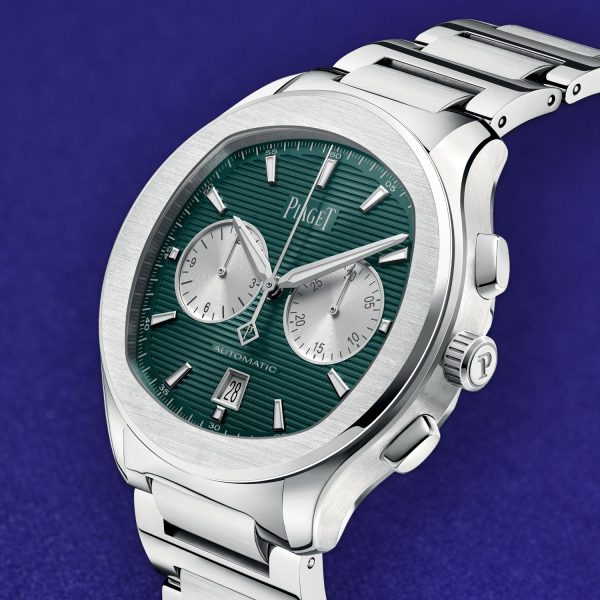 Piaget Polo Chronograph Emerald Green Panda G0A49024 3 Piaget Polo Chronograph Emerald Green Panda G0A49024 3