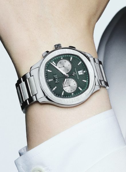 Piaget Polo Chronograph Emerald Green Panda G0A49024 6 Piaget Polo Chronograph Emerald Green Panda G0A49024 6