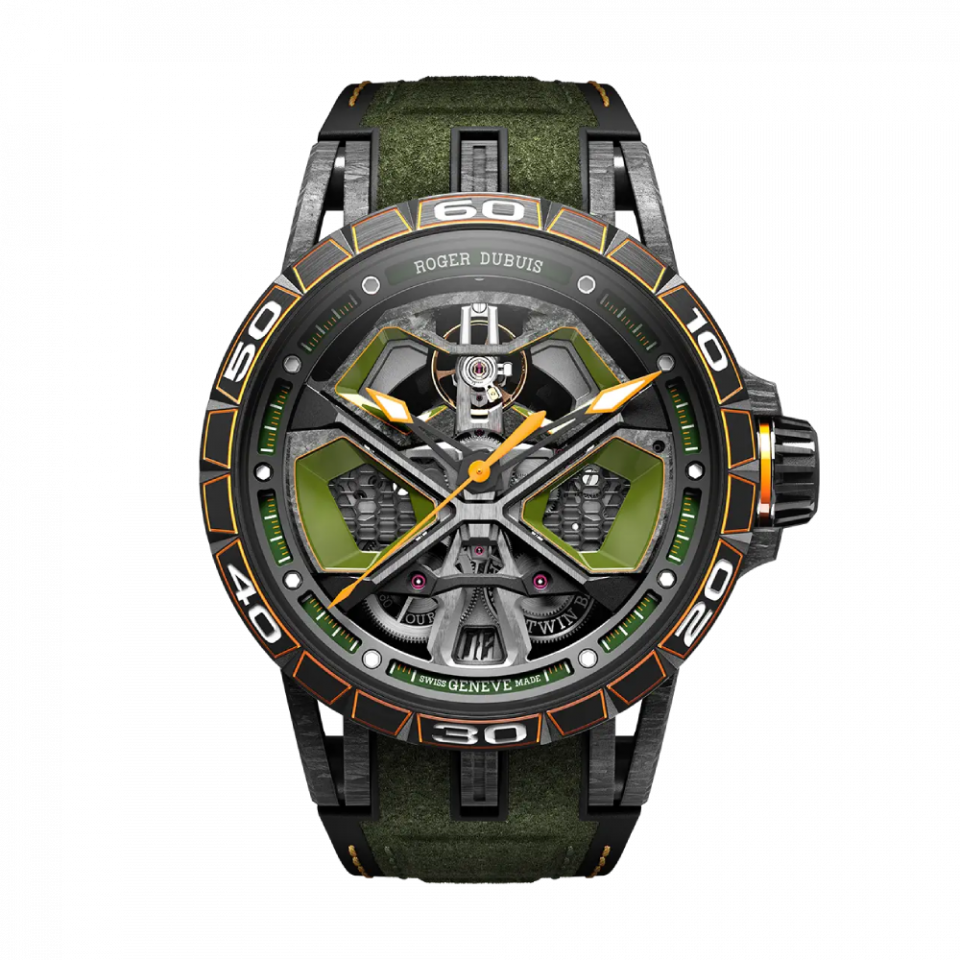 Excalibur Spider Huracán St Evo2 Black Smc Carbon 45mm