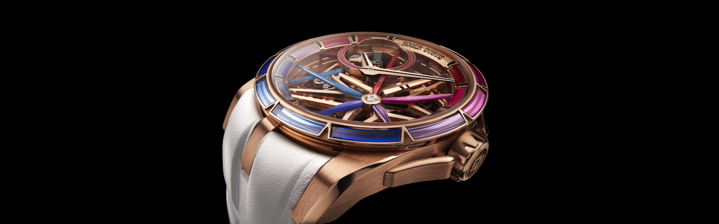 3 Spotlight from The New Roger Dubuis Excalibur Blacklight Spin-Stone Monobalancier