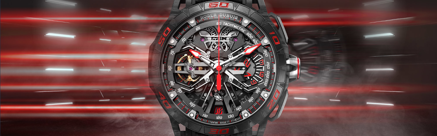 Roger Dubuis Excalibur Spider Flyback Chronograph, A Watch Inspired by Supercar Engine