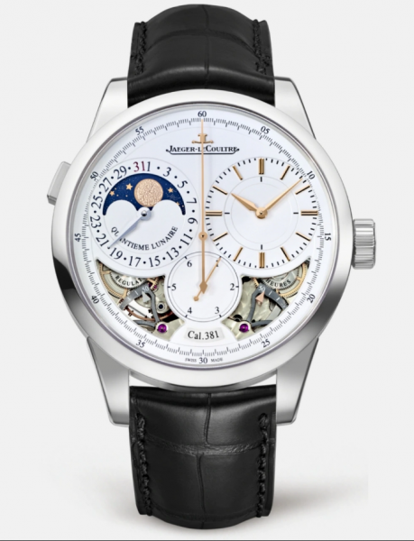 the Jaeger-LeCoultre Duomètre Quantième Lunaire