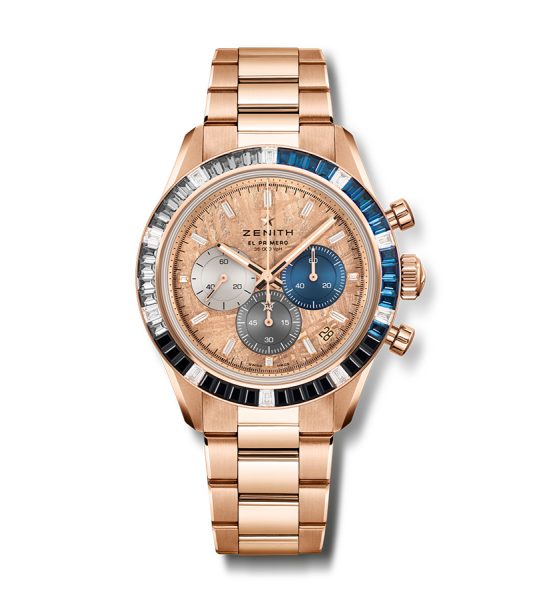 The First Ever Gem Set Zenith Chronomaster Sport