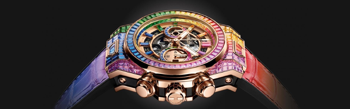 Big Bang Unico High Jewelry Rainbow from Hublot