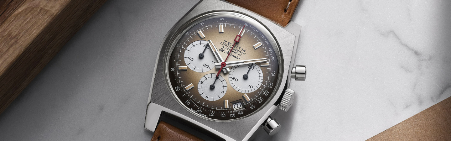 El Primero, Zenith Bring Back Watch with Gradient Dial