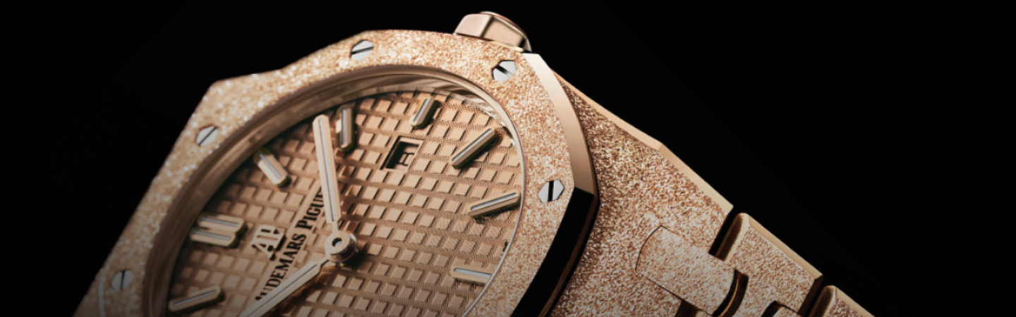 Piguet Royal Oak Frosted Gold Quartz, Sparks Your Wrist with Audemars