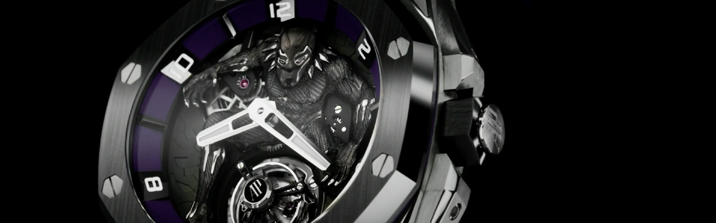 3 Powerful Sportsmen Wearing Audemars Piguet Royal Oak Concept Black Panther Flying Tourbillon