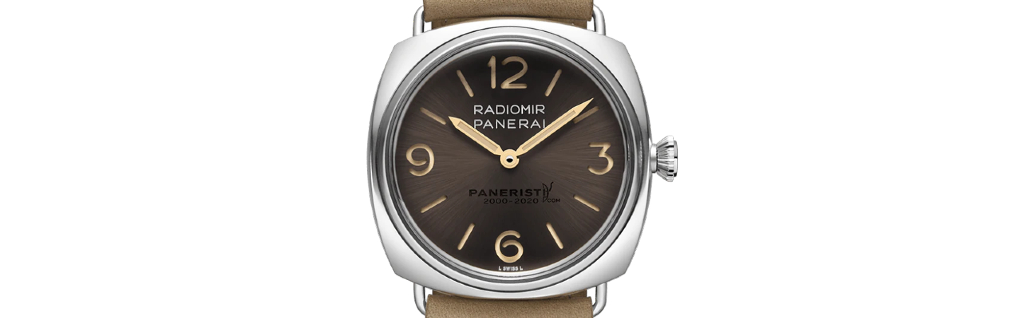 Panerai Celebrates Paneristi 20th Anniversary with A Special Edition Watch