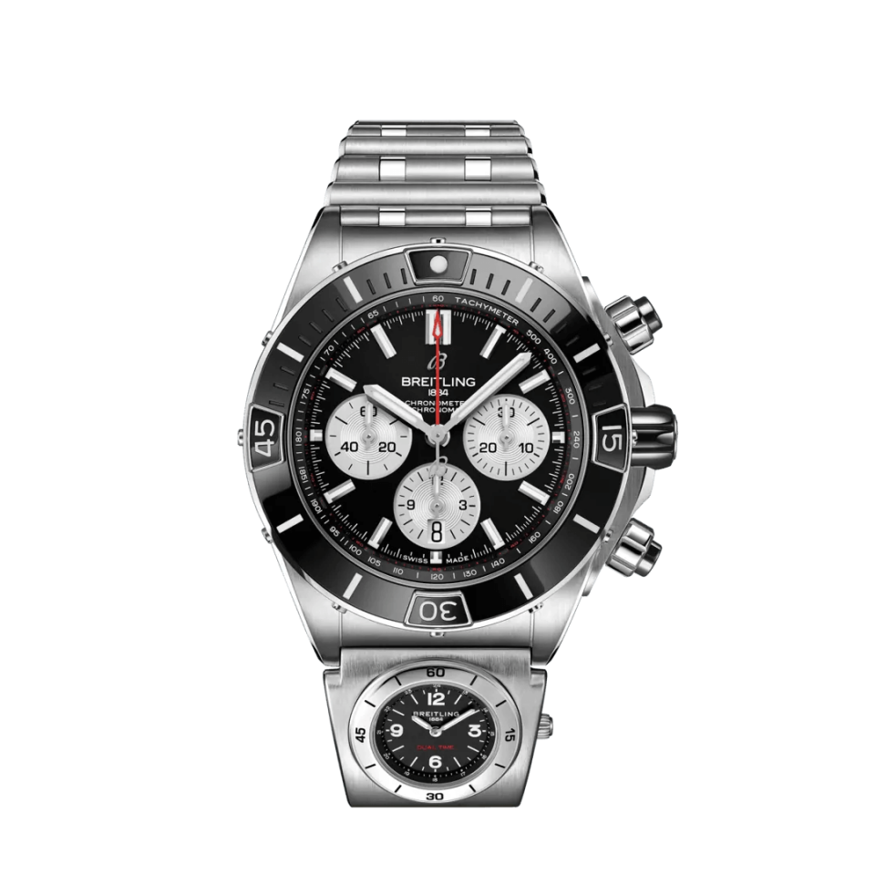 SUPER CHRONOMAT B01 44 (Stainless Steel Black)