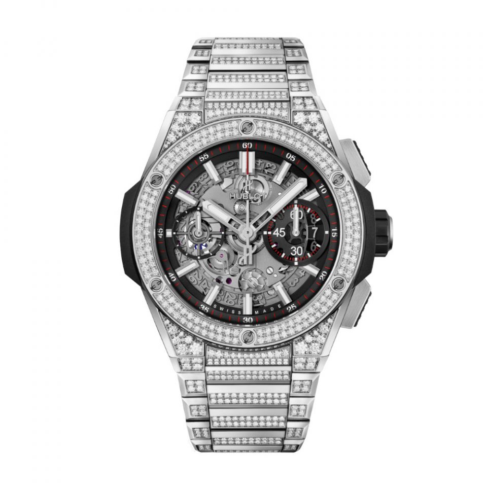 BIG BANG INTEGRAL TITANIUM PAVÉ