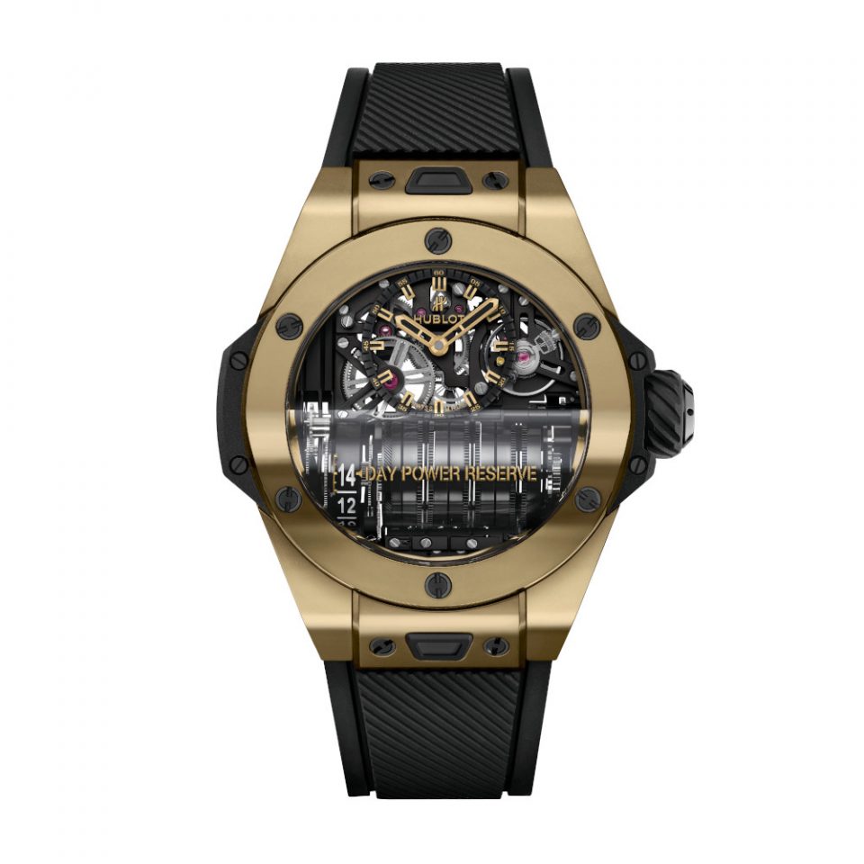 BIG BANG MP-11 POWER RESERVE 14 DAYS MAGIC GOLD