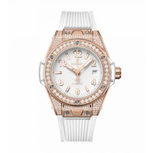 BIG BANG ONE CLICK KING GOLD WHITE PAVÉ