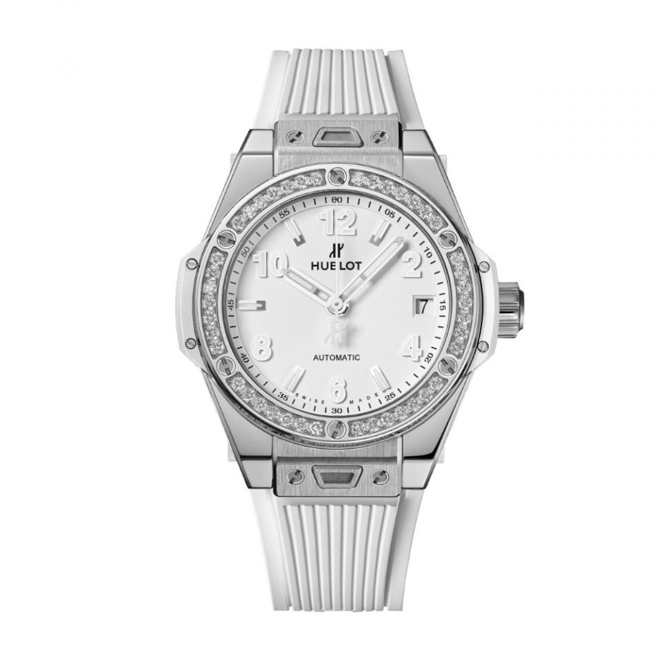 BIG BANG ONE CLICK STEEL WHITE DIAMONDS