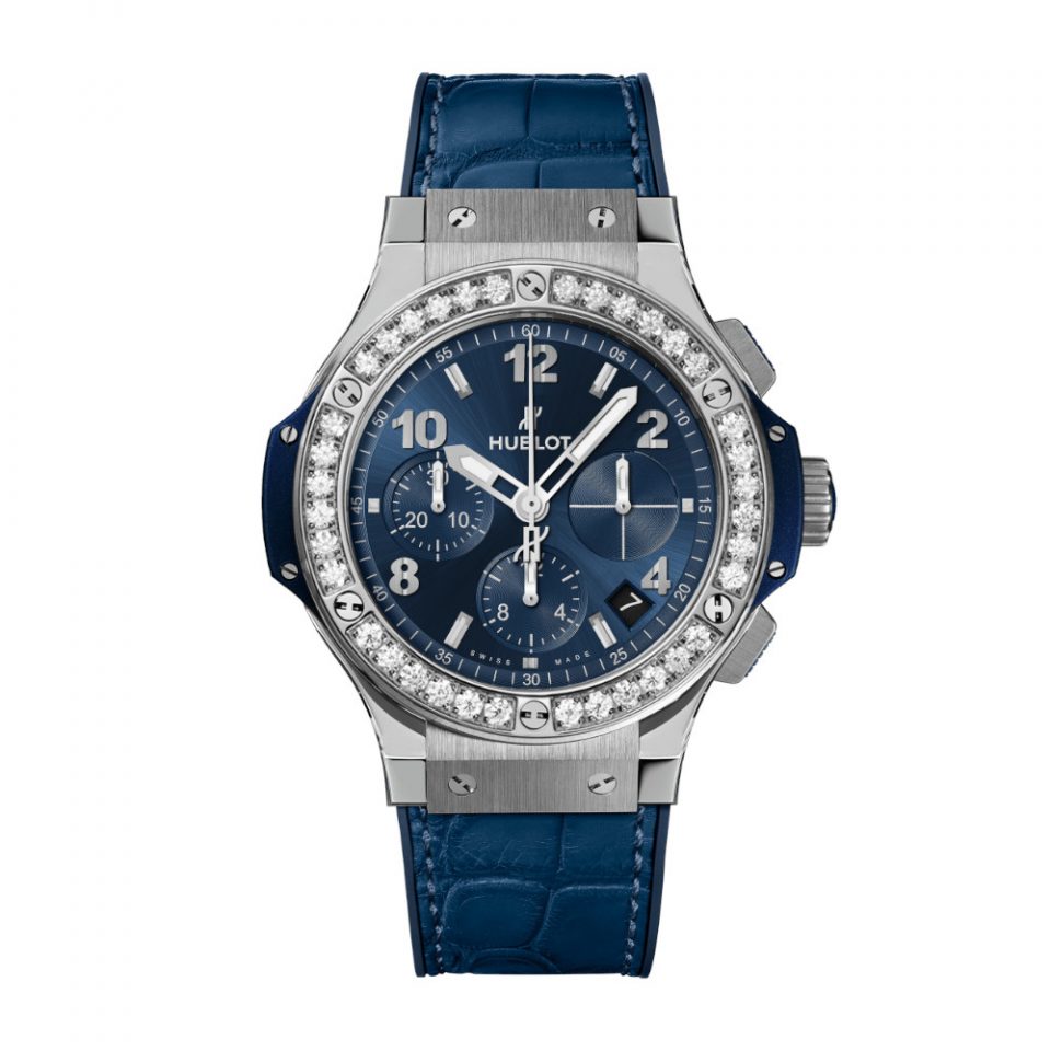 BIG BANG STEEL BLUE DIAMONDS