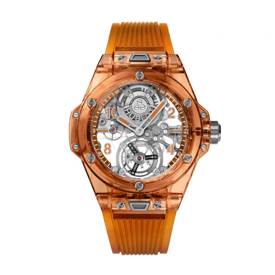 BIG BANG TOURBILLON AUTOMATIC ORANGE SAPPHIRE