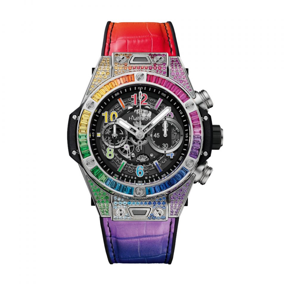BIG BANG UNICO TITANIUM RAINBOW