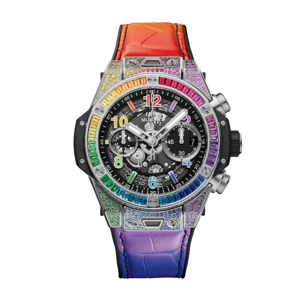 BIG BANG UNICO TITANIUM RAINBOW