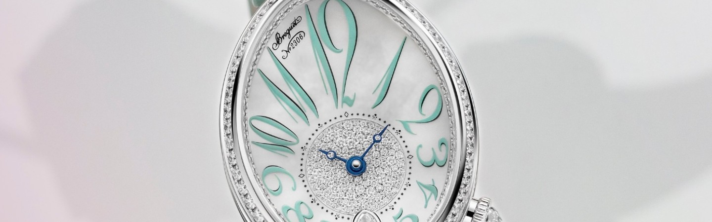 Breguet Reine de Naples 8918 Comes with Mint Green Palette