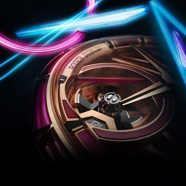 Roger Dubuis ignites the Excalibur Blacklight Spin-Stone™ Monobalancier