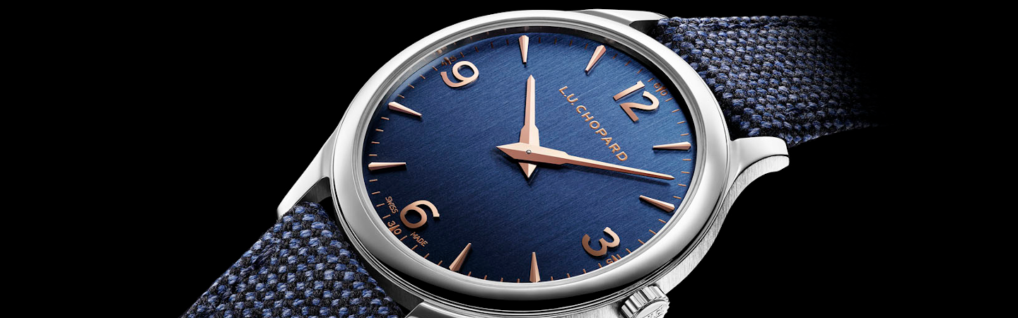 Chopard L.U.C XP Comes in Blue Satin and Elegance Details
