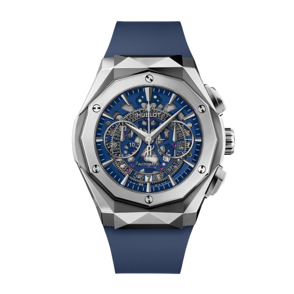 CLASSIC FUSION AEROFUSION CHRONOGRAPH ORLINSKI TITANIUM BLUE