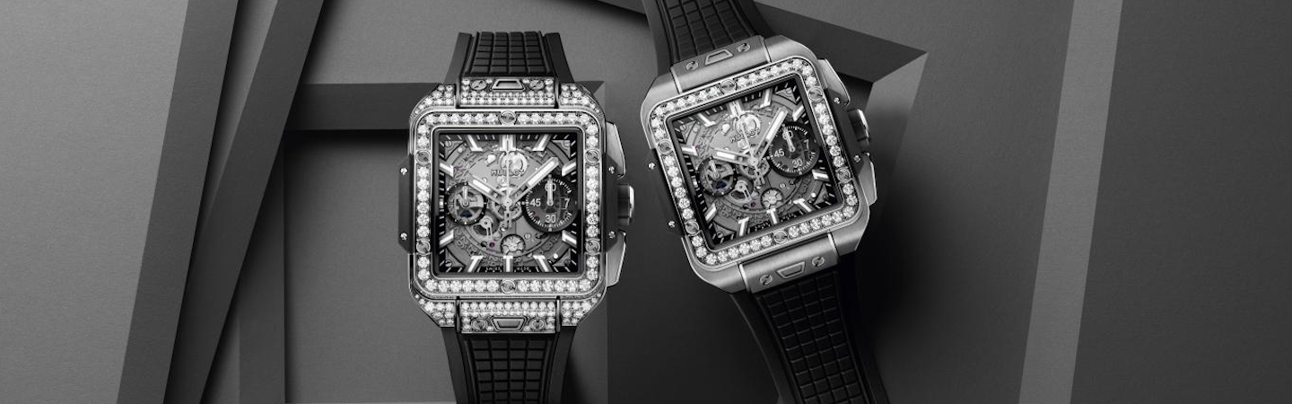 Three New Editions of Hublot Square Bang Unico