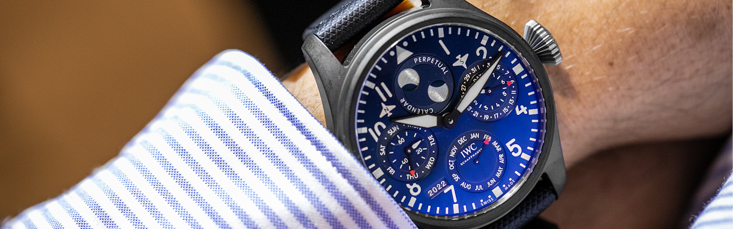 IWC Big Pilot Perpetual Calendar Rodeo Drive Edition, The Lightweight Pilot’s Timepiece