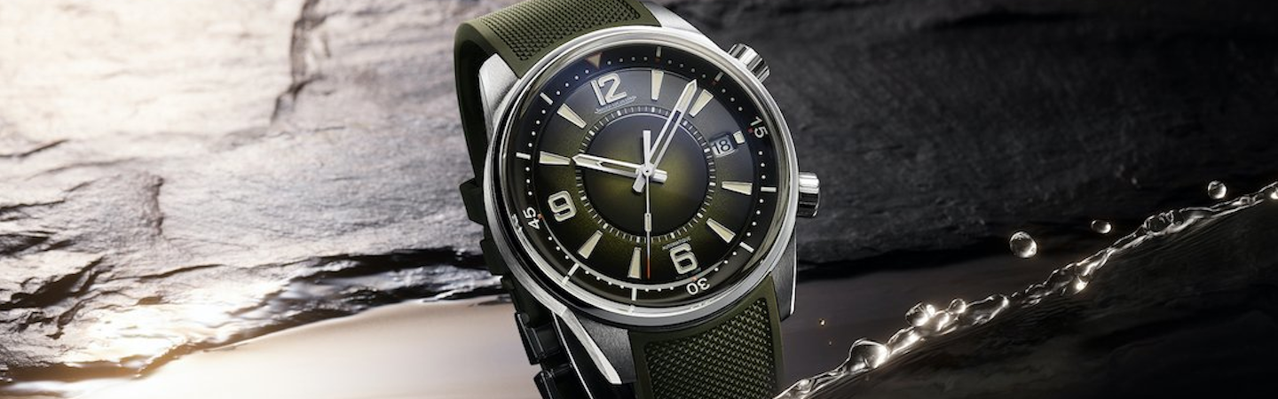 The Green Gradient Jaeger-LeCoultre Polaris Date