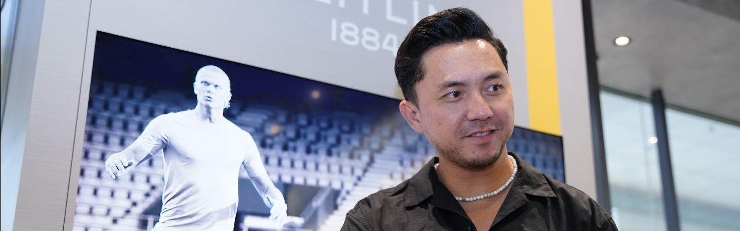 Ananda Omesh and Friends Visit Breitling Boutique for The New Avenger Collection