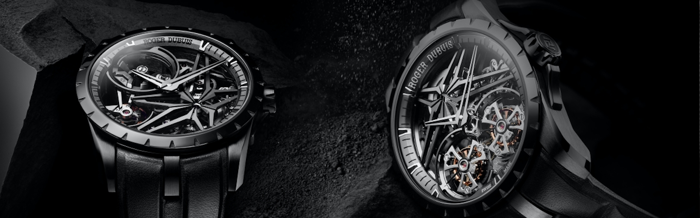 Hyper Expressive, Hyper Mechanical, Hyper Technical: Roger Dubuis Excalibur Monobalancier Black Ceramic