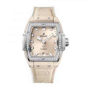 SPIRIT OF BIG BANG BEIGE CERAMIC TITANIUM DIAMONDS